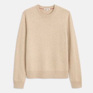 ALEX MILL REVERSE SEAM CREW SWEATER